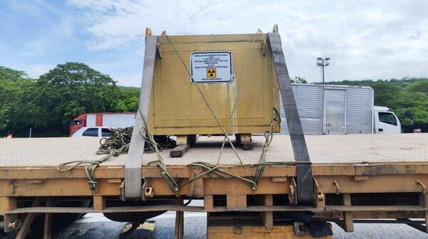 Traslado de material nuclear na Vernezuela - Sputnik Brasil