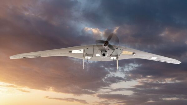 Drone de reconhecimento russo SKAT 350M ganha resistência a guerra eletrônica e suplantação - Sputnik Brasil