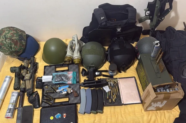 Armas fabricadas por impressoras 3D apreendidas durante a operação Shadowgun - Sputnik Brasil