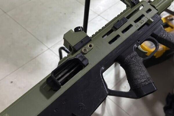 Arma fabricada por impressora 3D apreendida durante a operação Shadowgun - Sputnik Brasil