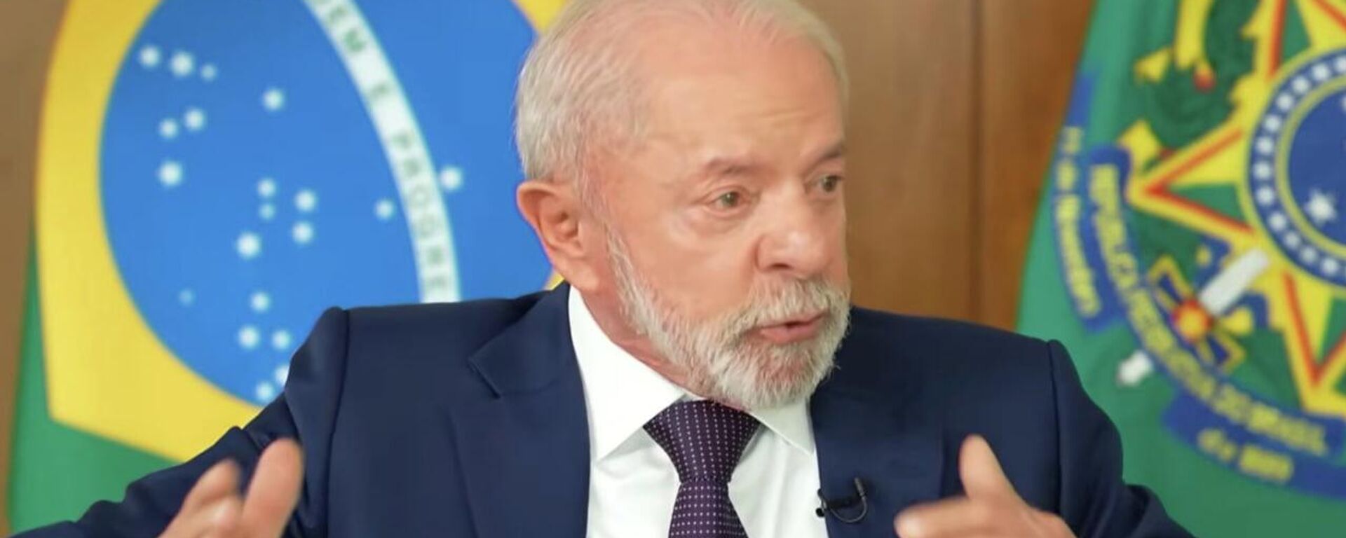 Luiz Inácio Lula da Silva, em entrevista ao ICL Notícias - Sputnik Brasil, 1920, 08.04.2026