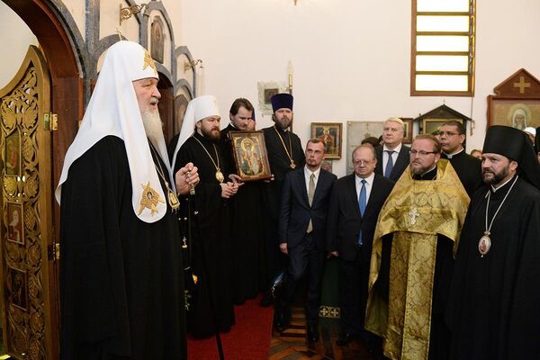 Kirill, patriarca da Igreja Ortodoxa Russa, visitou a paróquia Santa Zinaida no Rio de Janeiro - Sputnik Brasil