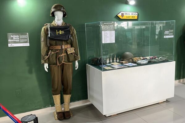 Exposição do Verde Oliva no Forte de Copacabana com a temática As Forças Aliadas na Segunda Guerra Mundial - Sputnik Brasil