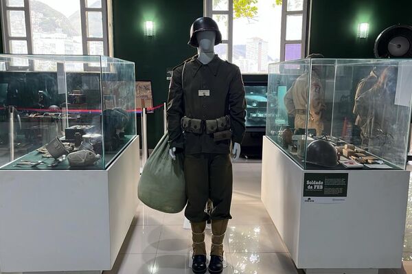 Exposição do Verde Oliva no Forte de Copacabana com a temática As Forças Aliadas na Segunda Guerra Mundial - Sputnik Brasil