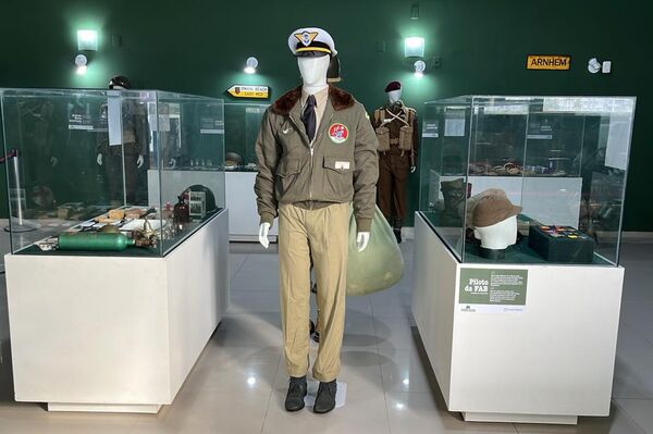 Exposição do Verde Oliva no Forte de Copacabana com a temática As Forças Aliadas na Segunda Guerra Mundial - Sputnik Brasil