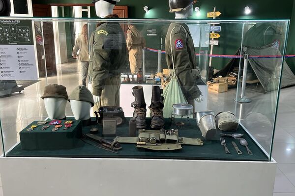 Exposição do Verde Oliva no Forte de Copacabana com a temática As Forças Aliadas na Segunda Guerra Mundial - Sputnik Brasil