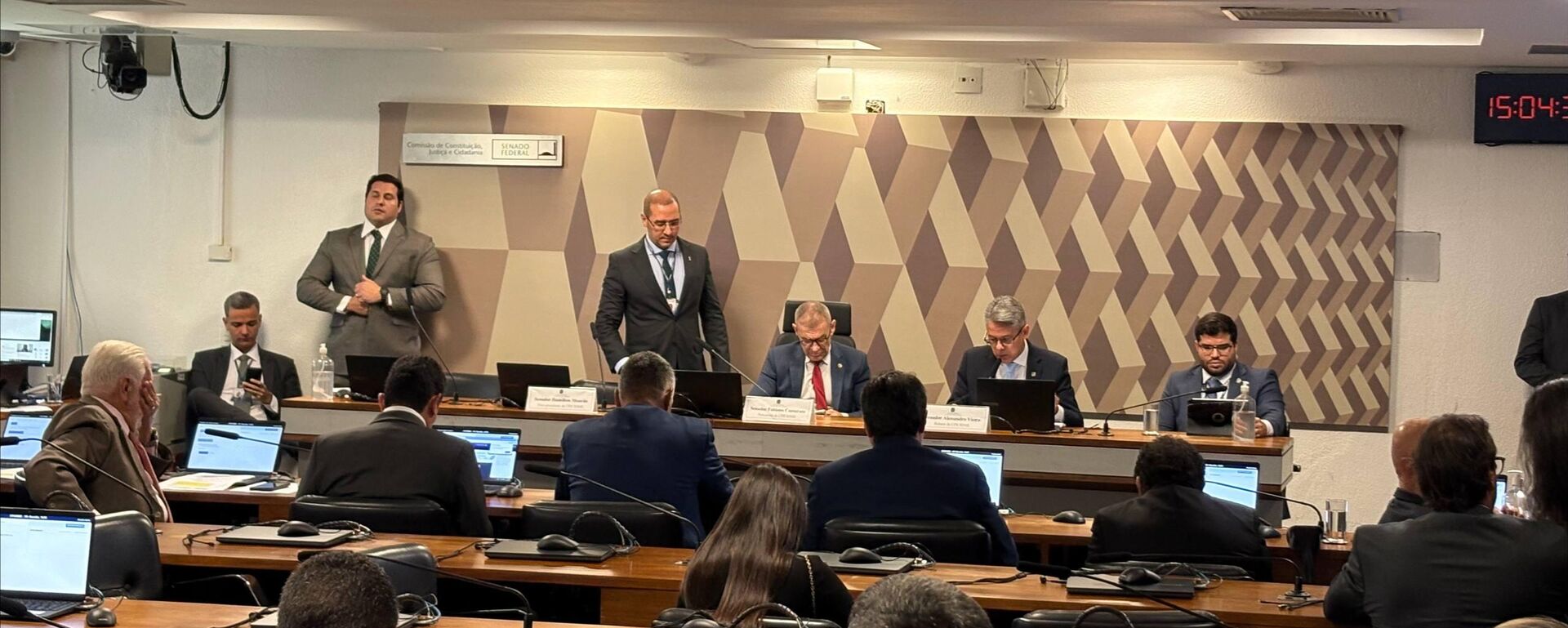 Sessão da CPI do Crime Organizado no Congresso Nacional. Brasília (DF), 14 de abril de 2026 - Sputnik Brasil, 1920, 14.04.2026