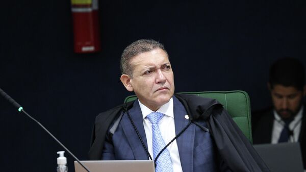 O ministro do Supremo Tribunal Federal (STF), Kassio Nunes Marques, durante sessão da Segunda Turma do Supremo Tribunal Federal (STF) - Sputnik Brasil