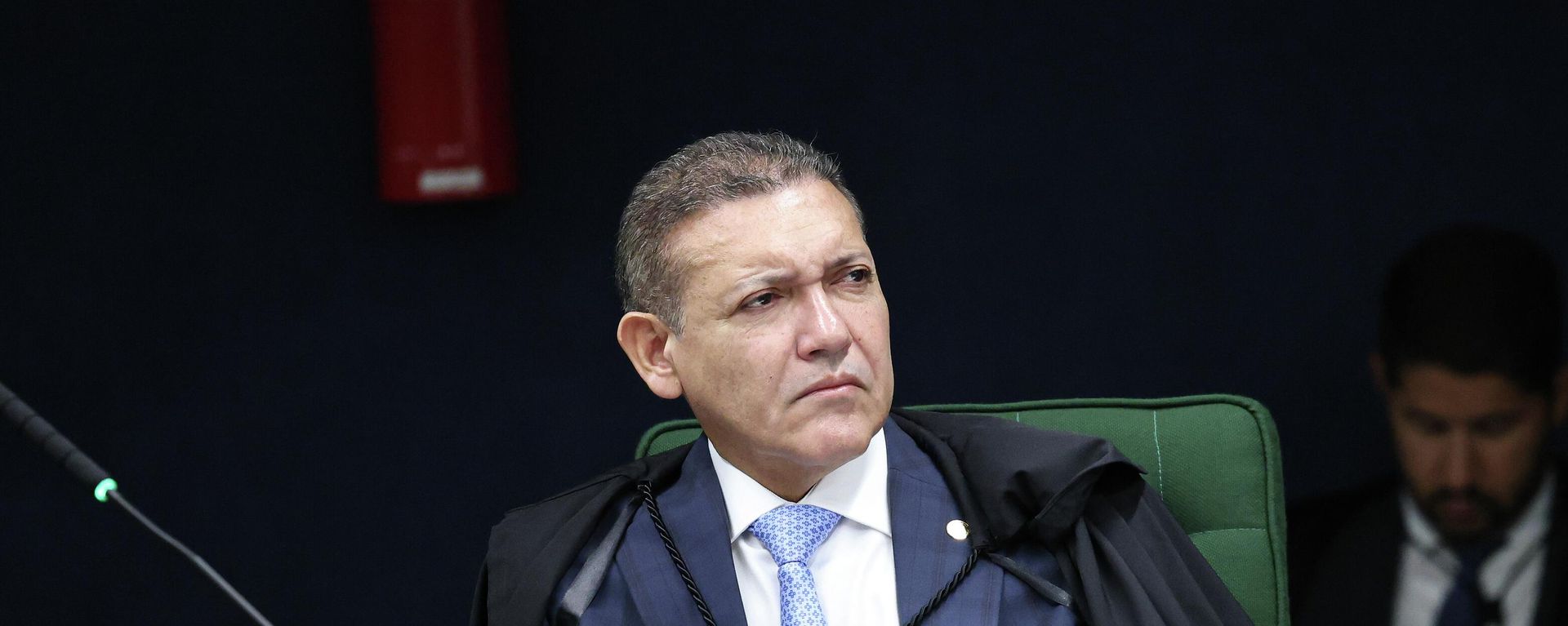 O ministro do Supremo Tribunal Federal (STF), Kassio Nunes Marques, durante sessão da Segunda Turma do Supremo Tribunal Federal (STF) - Sputnik Brasil, 1920, 21.09.2026