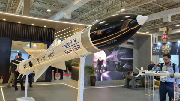 O Mansup-ER, versão de alcance estendido do Míssil Antinavio Nacional de Superfície, desenvolvido pela Marinha do Brasil em parceria com a empresa SIATT - Sputnik Brasil