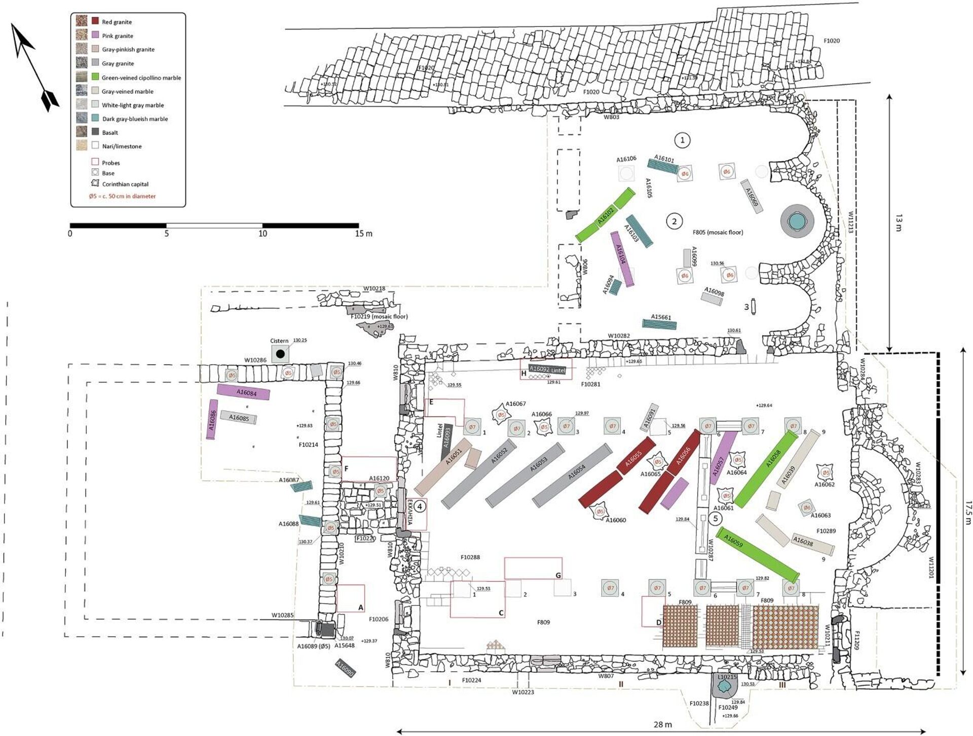 Plano da Catedral de Hipo Plano da Catedral de Hipo