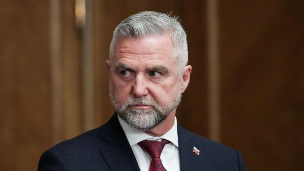 O vice-presidente do Parlamento da Eslováquia, Tibor Gaspar, durante visita a Moscou, na Rússia, em 13 de janeiro de 2025 - Sputnik Brasil