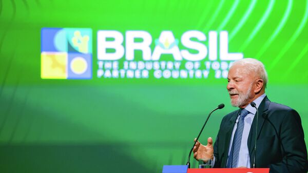 Cerimônia de Abertura da Feira Industrial de Hanôver - Sputnik Brasil