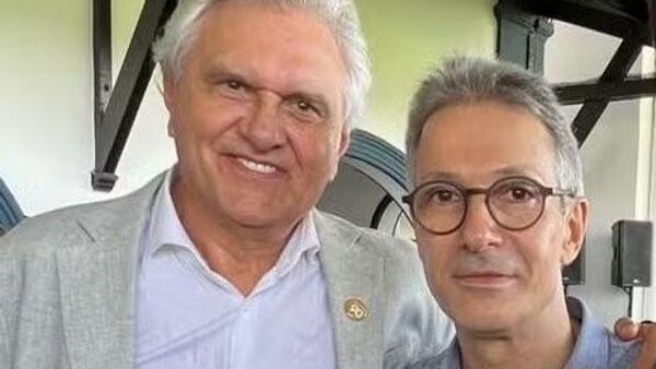 Ronaldo Caiado e Romeu Zema  - Sputnik Brasil