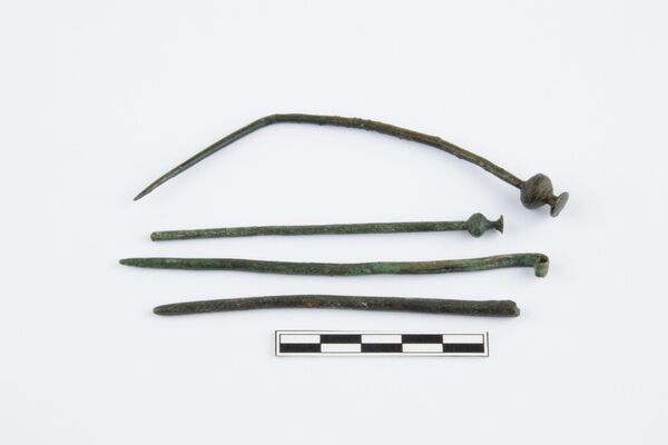 Alfinetes de bronze - Sputnik Brasil