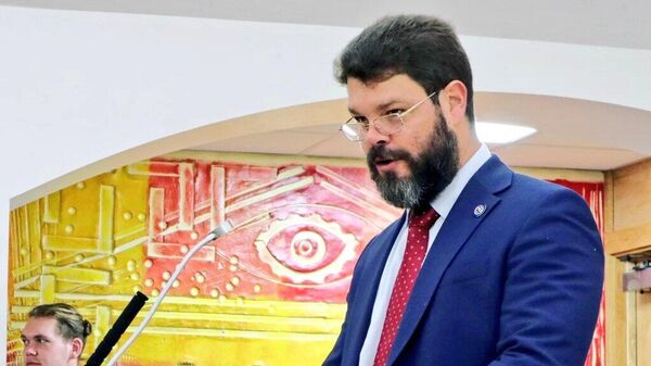 O neto do líder da Revolução Cubana, Fidel Antonio Castro Smirnov.  - Sputnik Brasil