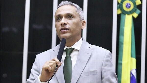 Deputado federal Gustavo Gayer (PL-GO) em 28 de fevereiro de 2026 - Sputnik Brasil