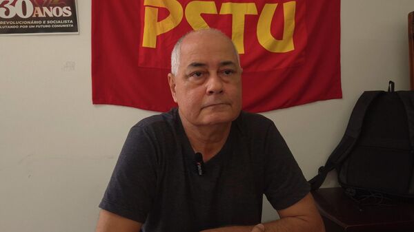 Zé Maria,  presidente do Partido Socialista dos Trabalhadores Unificado (PSTU). - Sputnik Brasil
