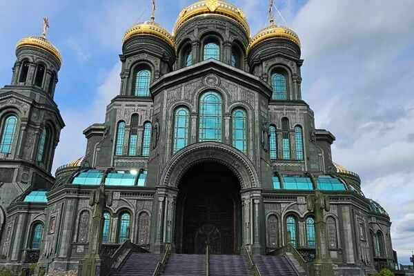 Catedral das Forças Armadas no Parque Patriota em Moscou - Sputnik Brasil