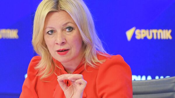 Maria Zakharova - Sputnik Brasil