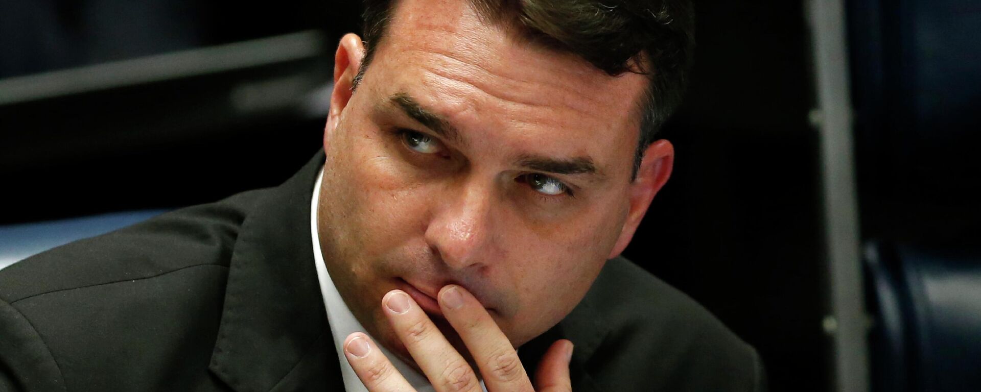 Flávio Bolsonaro (PL-RJ) durante votação no Congresso, em 22 de outubro de 2019 - Sputnik Brasil, 1920, 13.05.2026