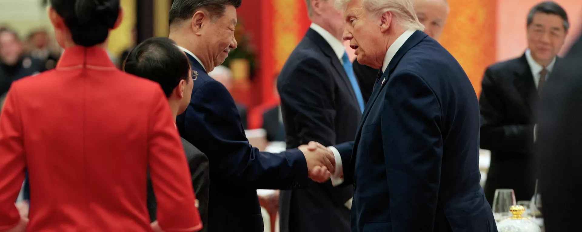 Trump e Xi Jinping - Sputnik Brasil, 1920, 14.05.2026
