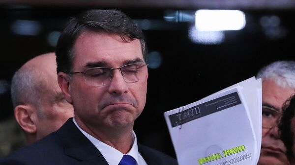 O senador Flávio Bolsonaro (PL-RJ) - Sputnik Brasil