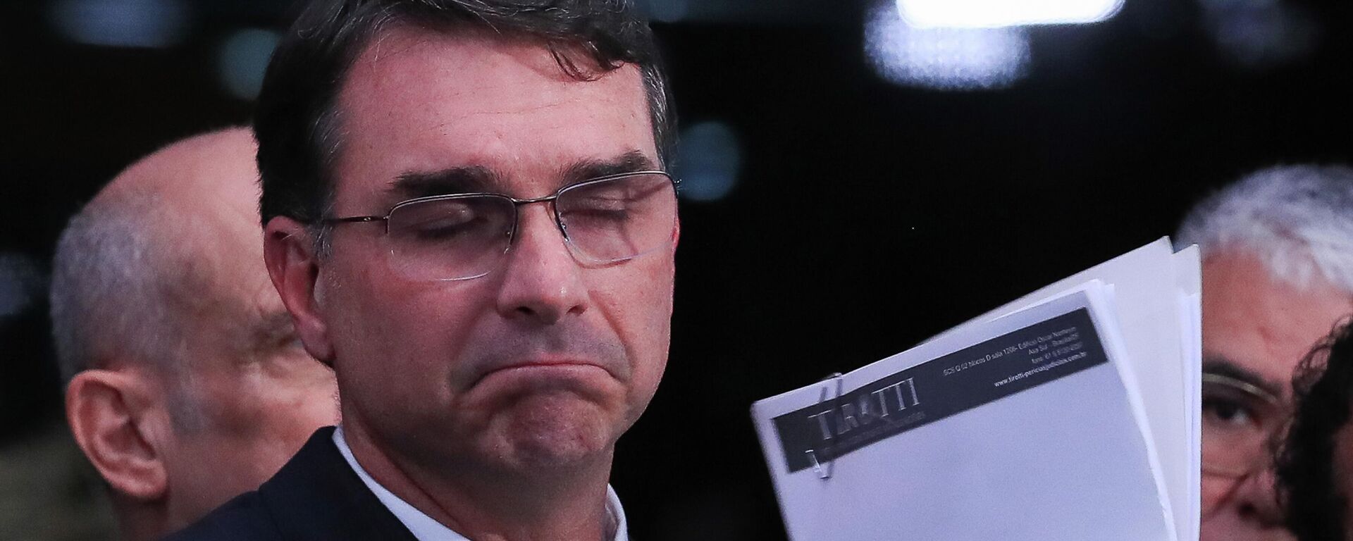 O senador Flávio Bolsonaro (PL-RJ) - Sputnik Brasil, 1920, 18.05.2026
