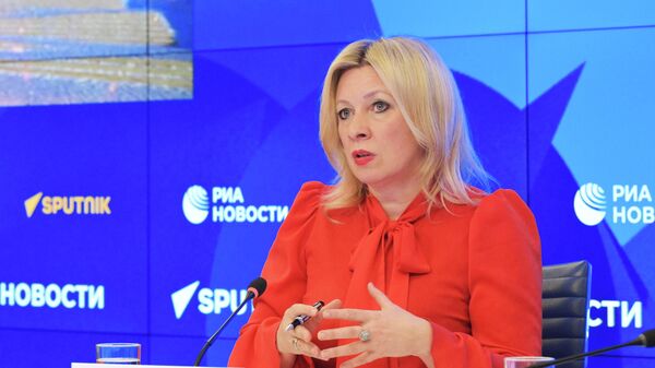 Maria Zakharova - Sputnik Brasil
