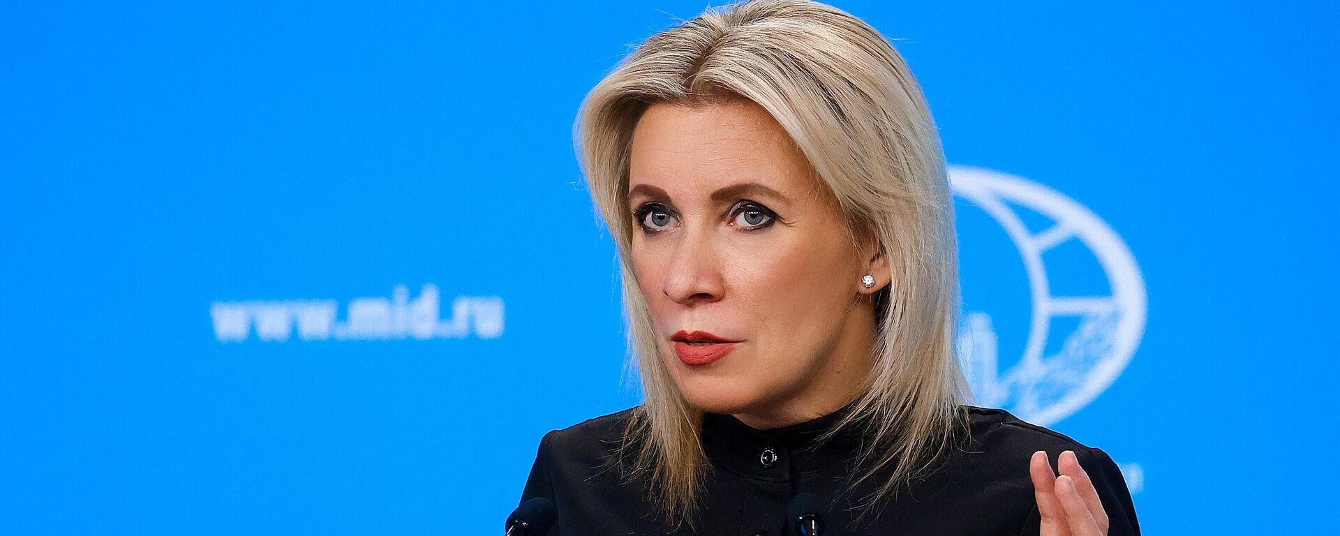 A representante oficial do Ministério das Relações Exteriores da Rússia, Maria Zakharova - Sputnik Brasil, 1920, 21.05.2026