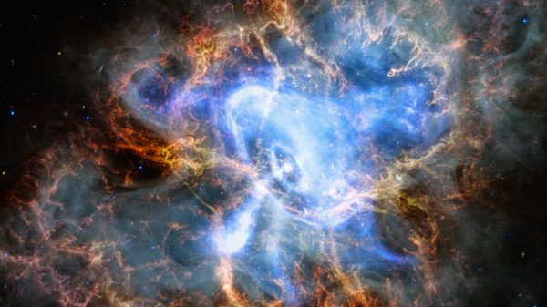 A Nebulosa do Caranguejo formou-se a partir de uma explosão de supernova observada em 1054 - Sputnik Brasil