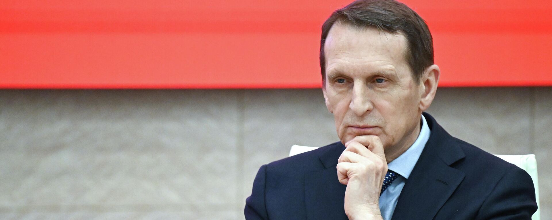 O diretor do Serviço de Inteligência Externa (SVR) da Rússia, Sergei Naryshkin - Sputnik Brasil, 1920, 28.05.2026