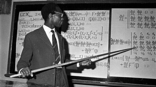 Estudantes africanos na URSS, fotos de arquivo Estudantes africanos na URSS, fotos de arquivo - Sputnik Brasil