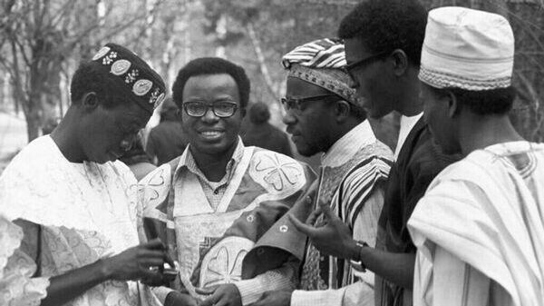 Estudantes africanos na URSS, fotos de arquivo Estudantes africanos na URSS, fotos de arquivo - Sputnik Brasil