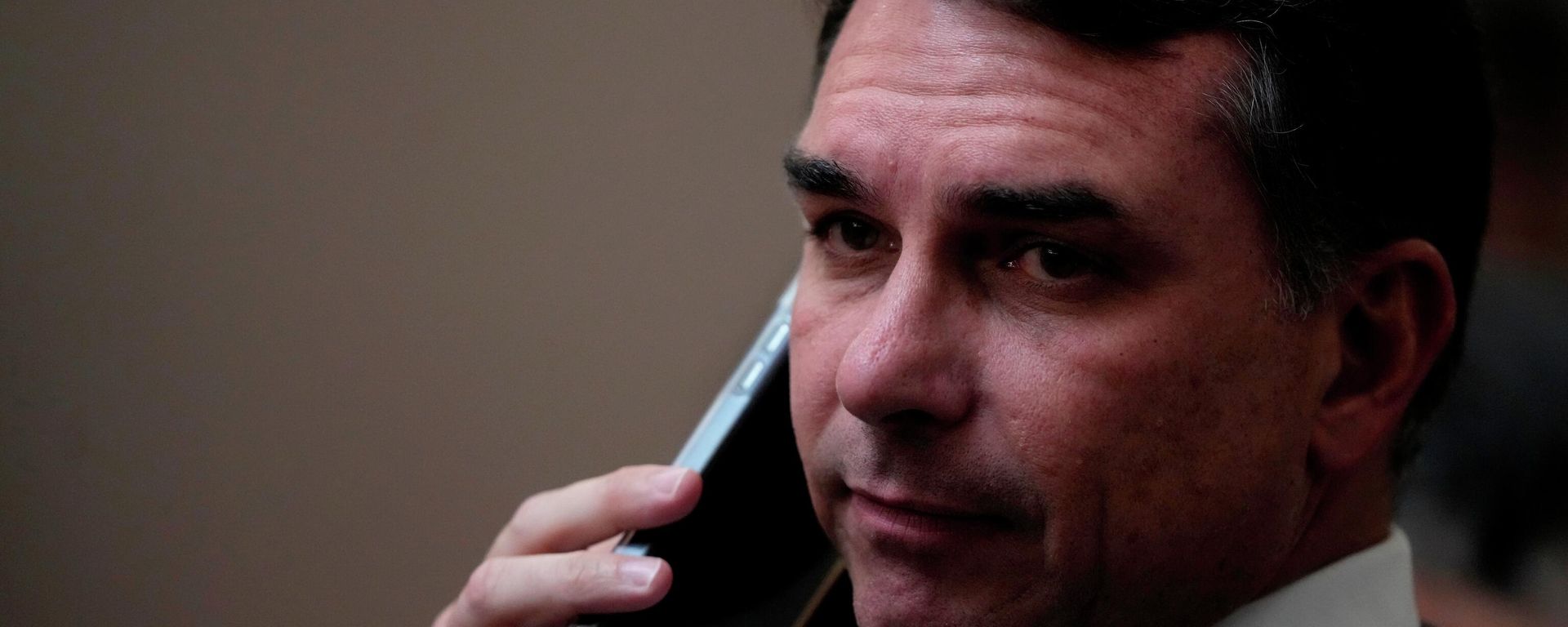 O senador Flávio Bolsonaro (PL-RJ) durante evento em Brasília (DF), em 12 de maio de 2026 O senador Flávio Bolsonaro (PL-RJ) durante evento em Brasília (DF), em 12 de maio de 2026 - Sputnik Brasil, 1920, 01.07.2026