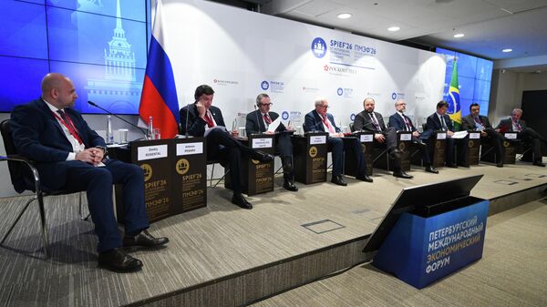 'Momento particularmente positivo': Brasil e Rússia reforçam parceria estratégica no SPIEF 2026 - Sputnik Brasil