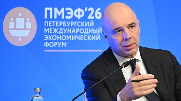 Ministro de Finanças russo Anton Siluanov participa do Fórum Econômico Internacional de São Petersburgo - Sputnik Brasil