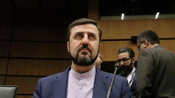 O vice-ministro das Relações Exteriores do Irã, Kazem Gharibabadi, em 21 de novembro de 2019 - Sputnik Brasil