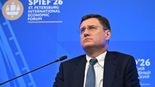 Vice-premiê russo Aleksandr Novak no Fórum Econômico Internacional de São Petersburgo - Sputnik Brasil