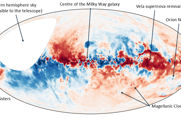 O maior mapa magnético do Universo já produzido — cinco vezes maior que todos os esforços anteriores combinados — marca o início de uma nova geração de pesquisas no campo do magnetismo intergaláctico O maior mapa magnético do Universo já produzido — cinco vezes maior que todos os esforços anteriores combinados — marca o início de uma nova geração de pesquisas no campo do magnetismo intergaláctico - Sputnik Brasil