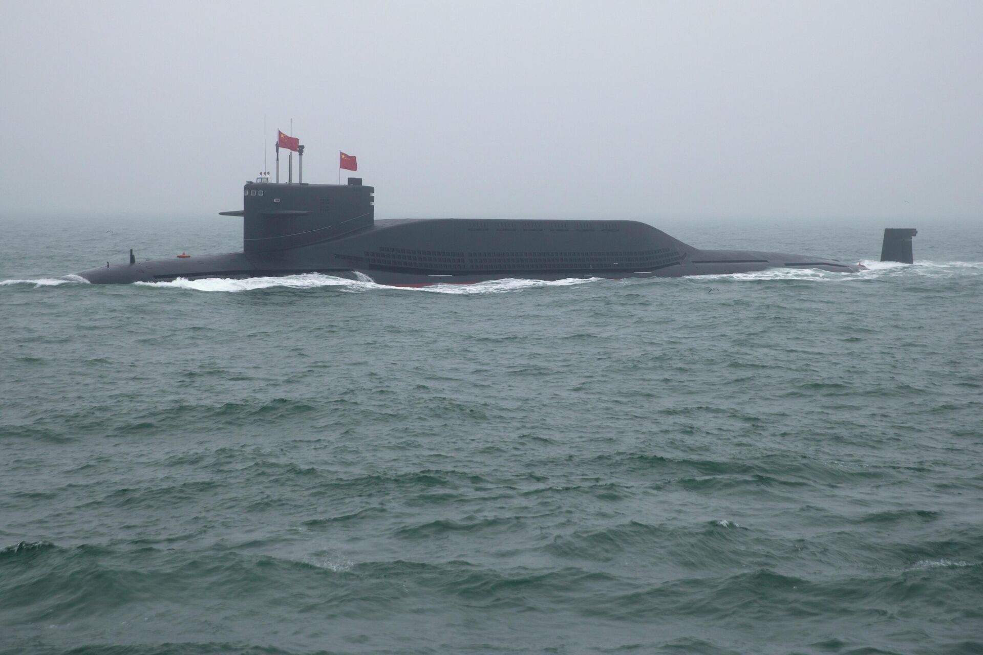 Submarino nuclear chinês Tipo 094. - Sputnik Brasil, 1920, 11.06.2026