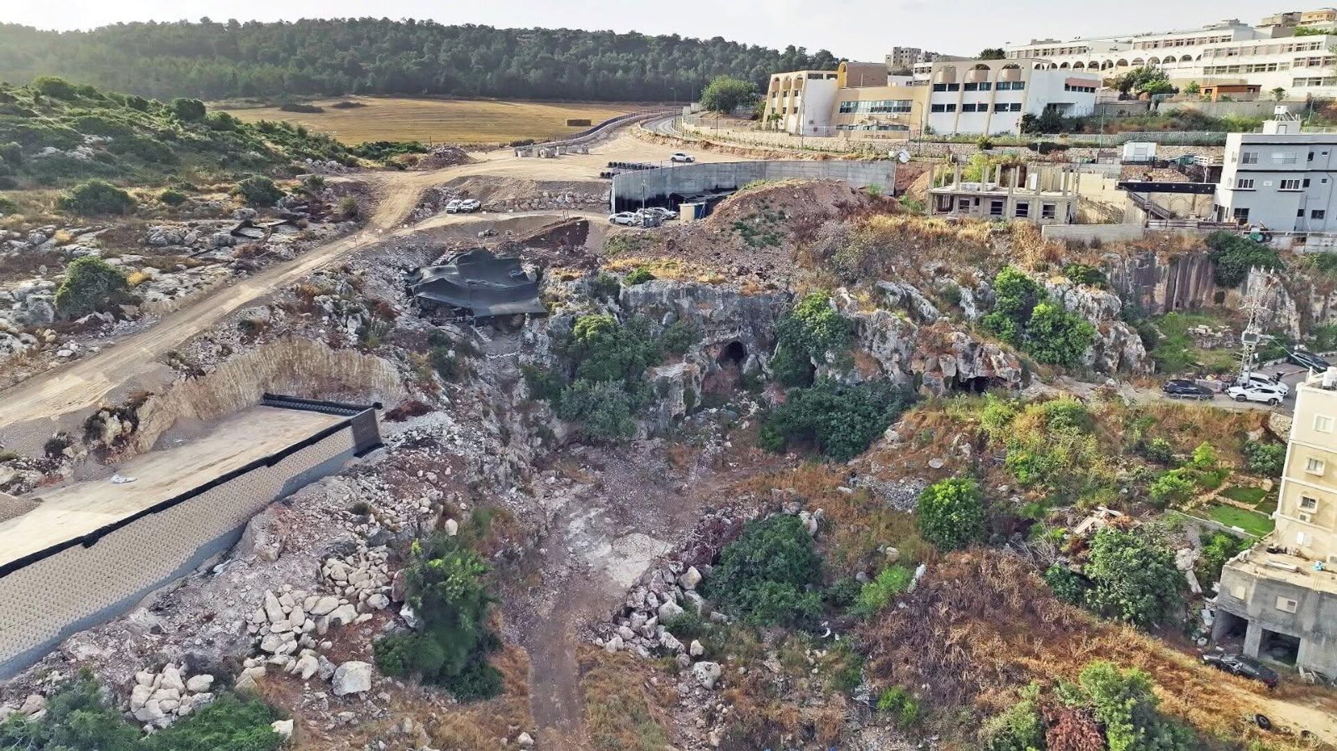 Vista do local da escavação. Vista do local da escavação. - Sputnik Brasil, 1920, 12.06.2026