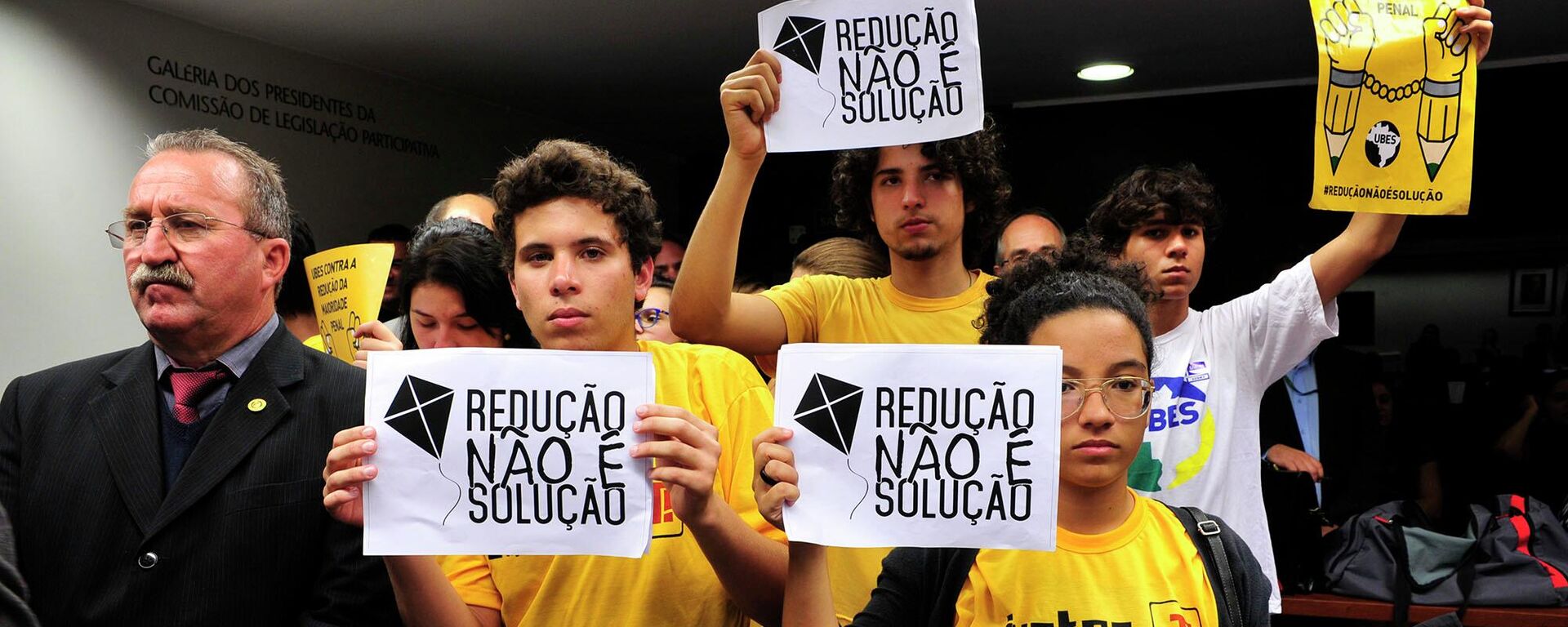 Audiência pública e reunião ordinária sobre PEC da Maioridade Penal em 2015 - Sputnik Brasil, 1920, 17.06.2026