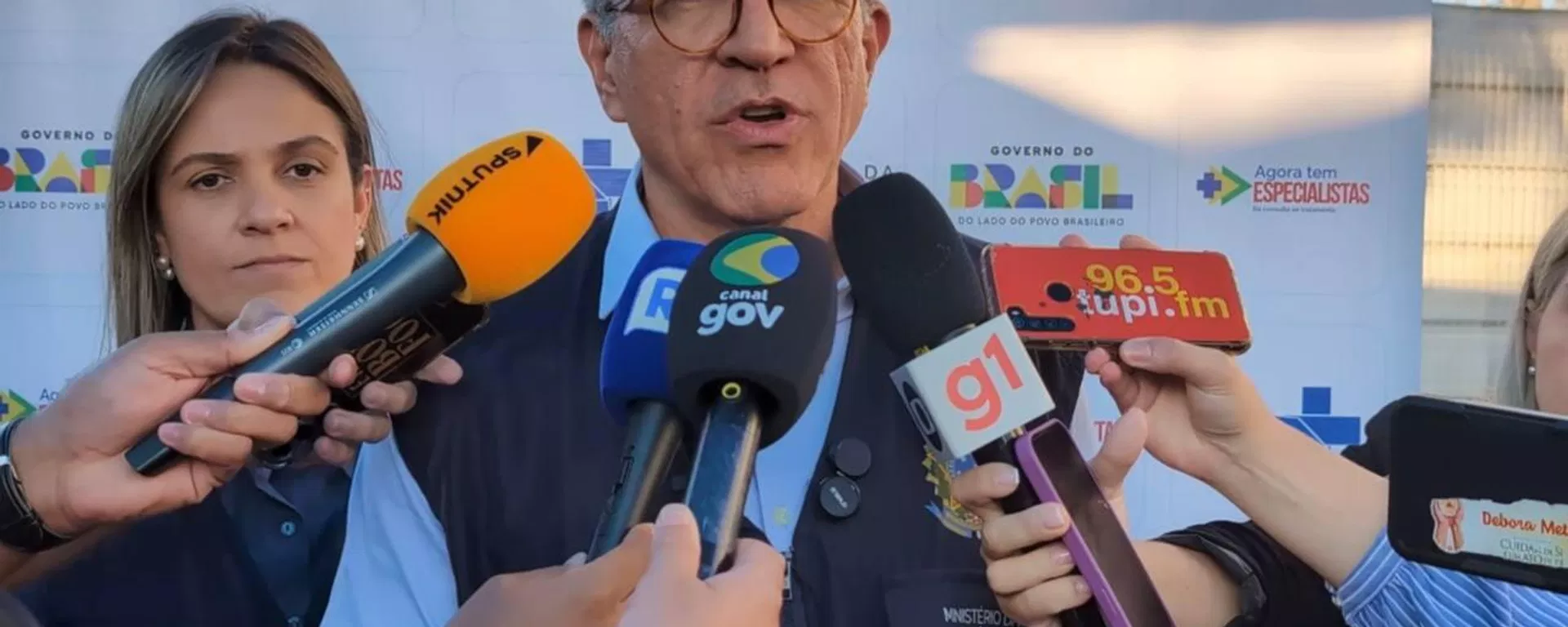Ministro da Saúde, Alexandre Padilha, durante anúncio do Programa de Atenção Domiciliar à Pessoa Idosa (PADI Brasil), no Rio de Janeiro (RJ), em 18 de junho de 2026 - Sputnik Brasil, 1920, 18.06.2026