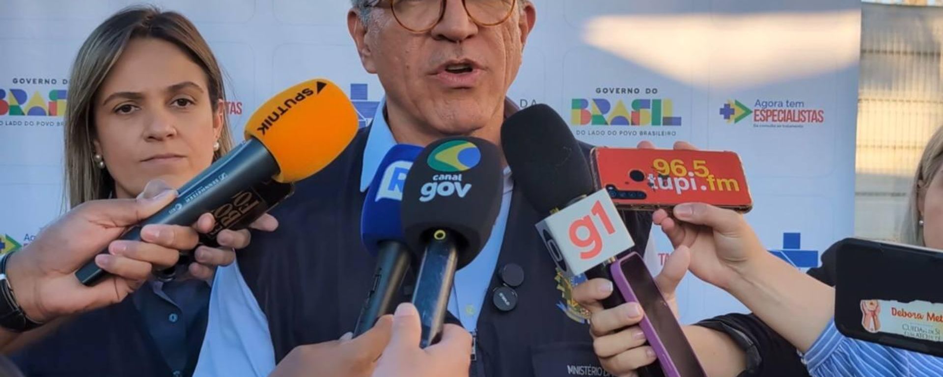 Ministro da Saúde, Alexandre Padilha, durante anúncio do Programa de Atenção Domiciliar à Pessoa Idosa (PADI Brasil), no Rio de Janeiro (RJ), em 18 de junho de 2026 - Sputnik Brasil, 1920, 18.06.2026