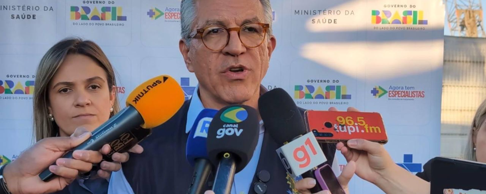 Ministro da Saúde, Alexandre Padilha, durante anúncio do Programa de Atenção Domiciliar à Pessoa Idosa (PADI Brasil), no Rio de Janeiro (RJ), em 18 de junho de 2026 - Sputnik Brasil, 1920, 18.06.2026