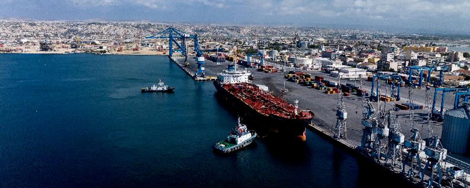 Porto na região do Corredor Lobito em Angola - Sputnik Brasil, 1920, 25.06.2026