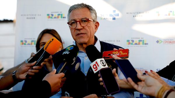 O ministro da Saúde, Alexandre Padilha, lança o Programa de Atenção Domiciliar à Pessoa Idosa (Padi Brasil), em 18 de junho de 2026 - Sputnik Brasil