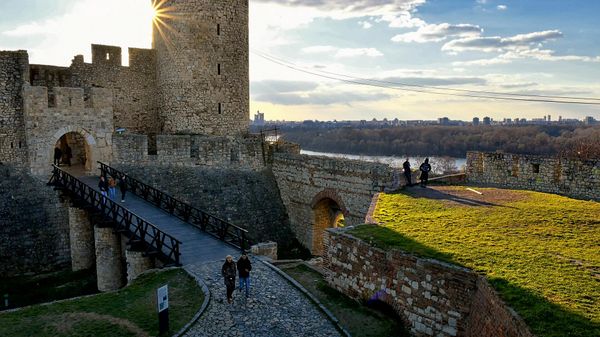 Fortaleza Kalemegdan, na Sérvia. - Sputnik Brasil