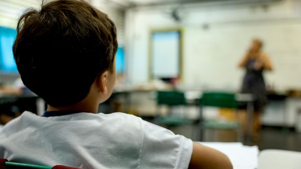 Alunos em sala de aula no Centro Integrado de Educação Pública (CIEP) 001, no Catete. Rio de Janeiro, 5 de junho de 2026 - Sputnik Brasil